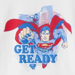 T-shirt manches courtes print Superman Warner pour garçon