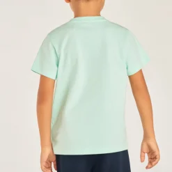 T-shirt manches courtes print fantaisie avec patch bouclettes pour garçon