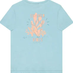 T-shirt manches courtes prints algues pour garçon