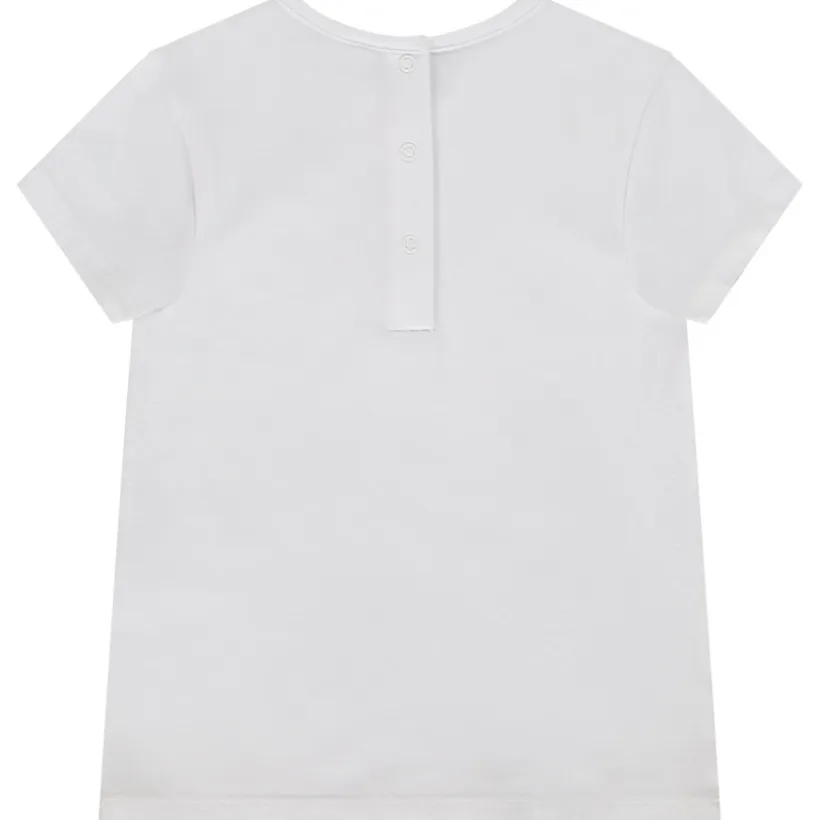 T-shirt manches courtes print fantaisie pour bébé fille