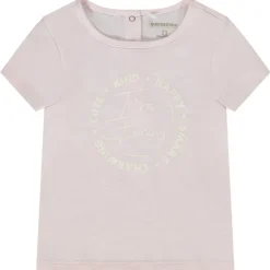 T-shirt manches courtes print fantaisie pour bébé fille