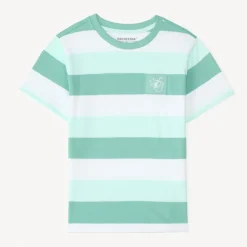 T-shirt manches courtes à rayures pour garçon