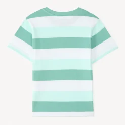 T-shirt manches courtes à rayures pour garçon