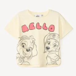 T-shirt manches courtes Stella et Liberty de la Pat' Patrouille pour fille