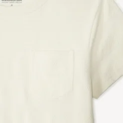 T-shirt manches courtes uni avec poche pour garçon