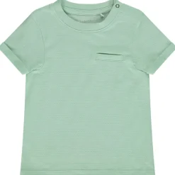T-shirt manches courtes uni effet texturé pour bébé garçon