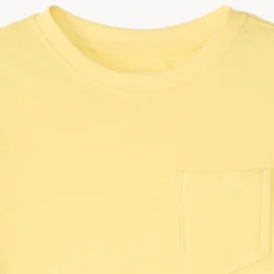 T-shirt manches courtes uni en maille fantaisie pour garçon