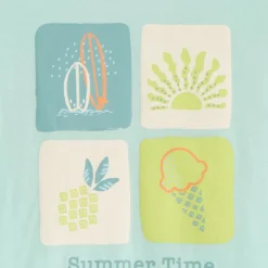 T-shirt manches courtes uni print fantaisie pour bébé garçon