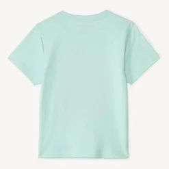 T-shirt manches courtes uni print fantaisie pour garçon