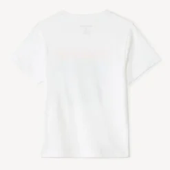 T-shirt manches courtes uni print fantaisie pour garçon