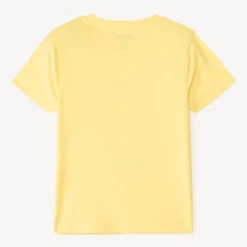 T-shirt manches courtes uni print et broderie estival fantaisie pour garçon
