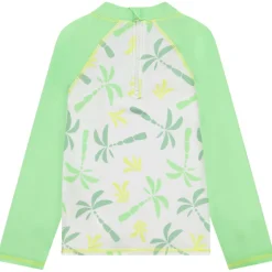 T-shirt manches longues anti-UV SPF 50+ imprimé palmiers pour garçon