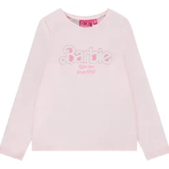 T-shirt manches longues Barbie à sequins pour fille