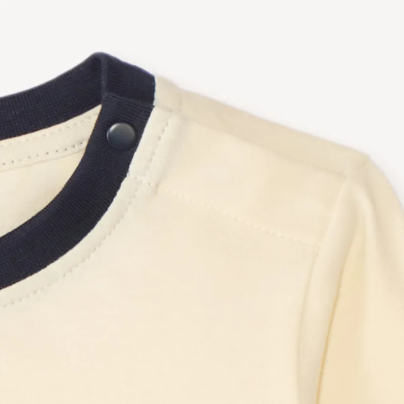 T-shirt manches longues bébé garçon à imprimé voiture de course