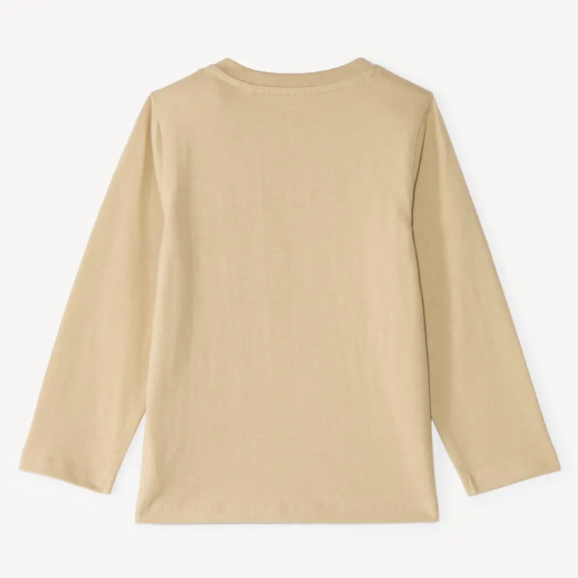 T-shirt manches longues bébé garçon avec poche ludique