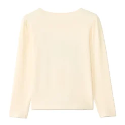 T-shirt manches longues brodé pour fille