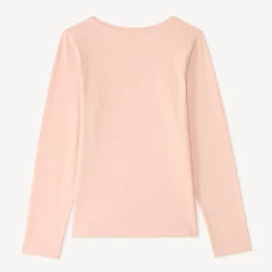 T-shirt manches longues fille imprimé fantaisie