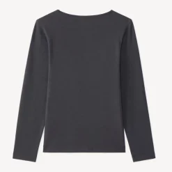 T-shirt manches longues fille avec imprimé fantaisie et paillettes