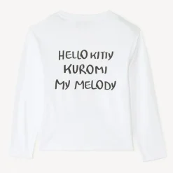 T-shirt manches longues Hello Kitty pour fille