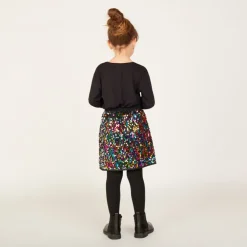 T-shirt manches longues motif étoile pour fille