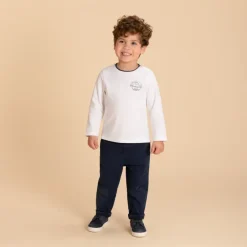 T-shirt manches longues print voiture pour bébé garçon