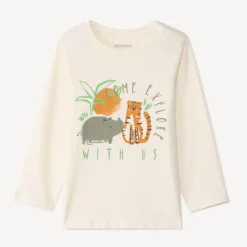 T-shirt manches longues printé pour bébé garçon