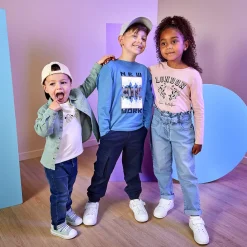 T-shirt manches longues print fantaisie pour bébé garçon