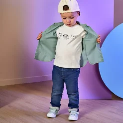 T-shirt manches longues print fantaisie pour bébé garçon