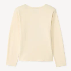 T-shirt manches longues print léopard pour fille