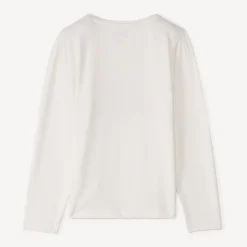 T-shirt manches longues print Rock à sequins pour fille