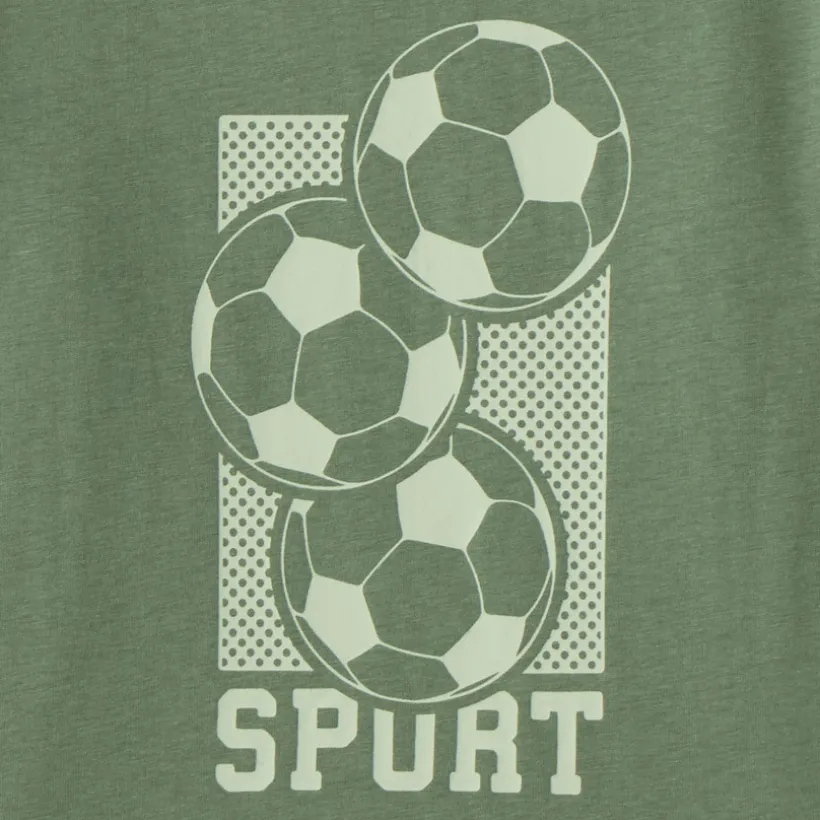 T-shirt manches longues print sport pour garçon