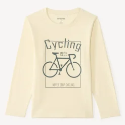 T-shirt manches longues print sport pour garçon