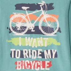 T-shirt manches longues printé pour garçon