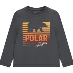 T-shirt manches longues print fantaisie pour garçon