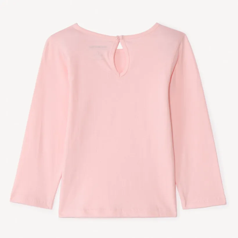 T-shirt manches longues printé pour bébé fille