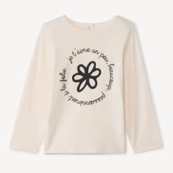 T-shirt manches longues printé pour bébé fille