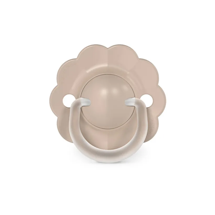 Tétine physiologique en silicone SX PRO Wonder 0-6M Beige intense