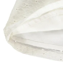 Tunique manches courtes en broderie anglaise pour bébé fille
