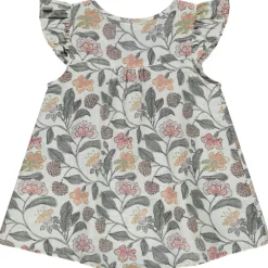 Tunique manches courtes imprimé floral pour fille