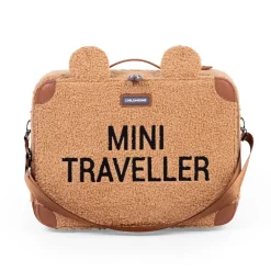 Valise Mini traveller Teddy Brun
