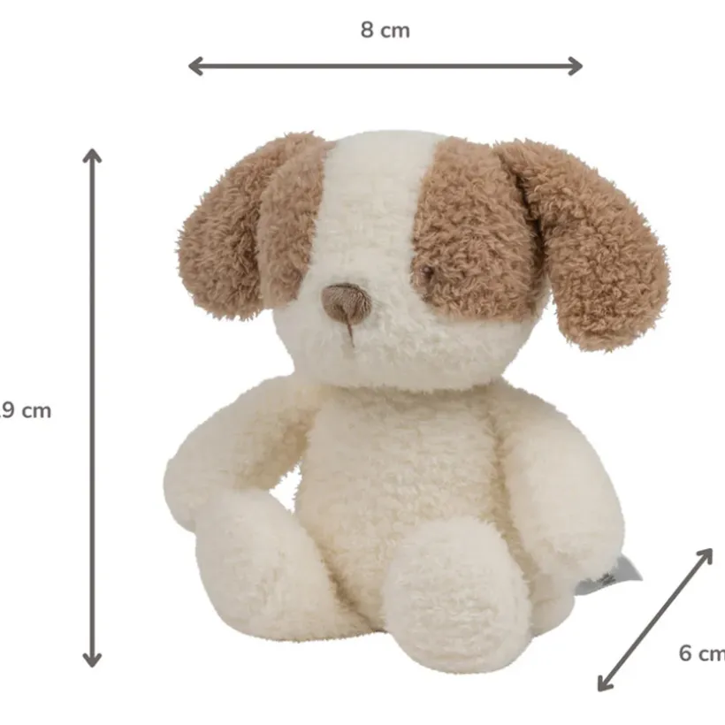 Veilleuse peluche chien - Teddy - Vanille