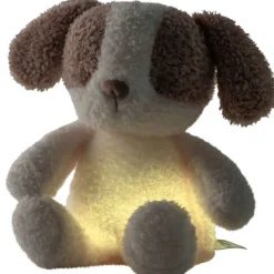 Veilleuse peluche chien - Teddy - Vanille