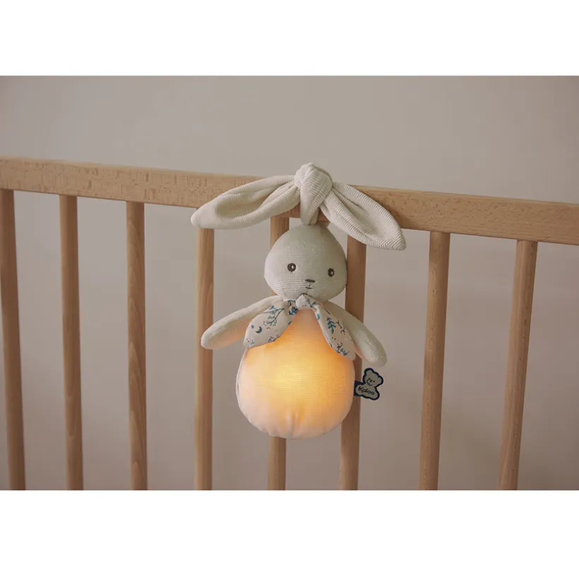 Veilleuse peluche Nomade Lapin Crème