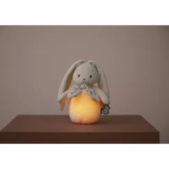Veilleuse peluche Nomade Lapin Crème