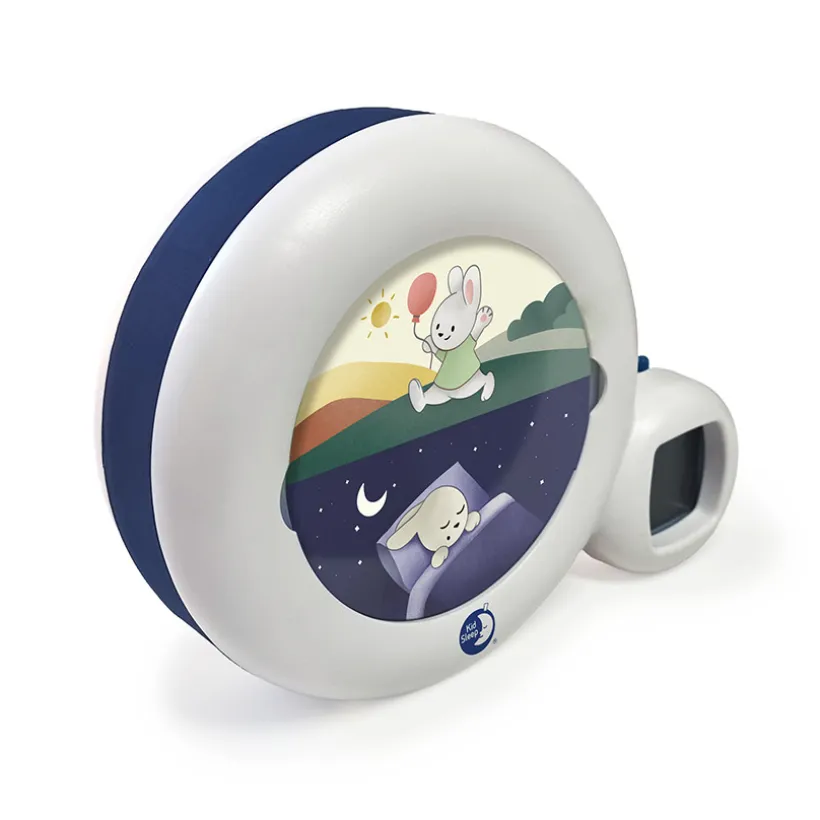 Veilleuse Réveil Kid'Sleep Moon blanc