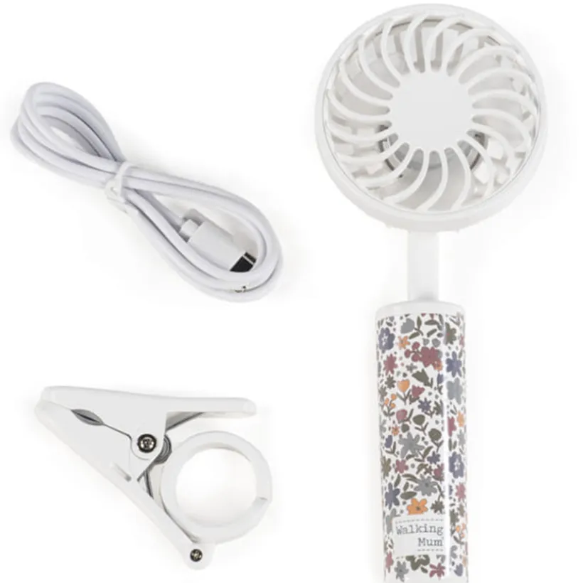 Ventilateur pour poussette Fleurs