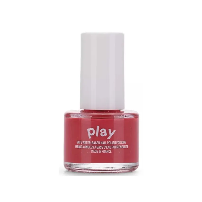 Vernis à ongle lavable à l'eau rouge