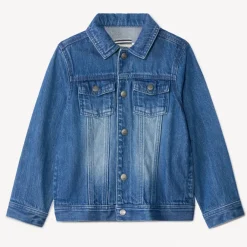 Veste en jean effet délavé pour garçon