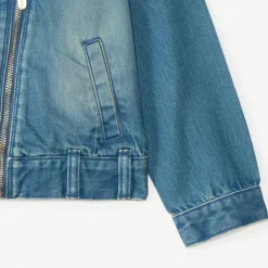 Veste en jean perfecto uni pour fille