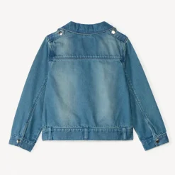 Veste en jean perfecto uni pour fille